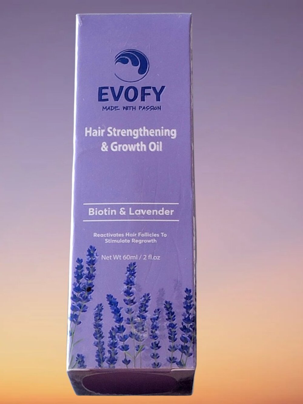 TWO (2) EVOFY Oil Hair Growth Strengthening